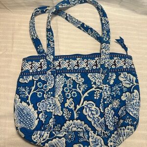 Vera Bradley Blue and White Floral Tote